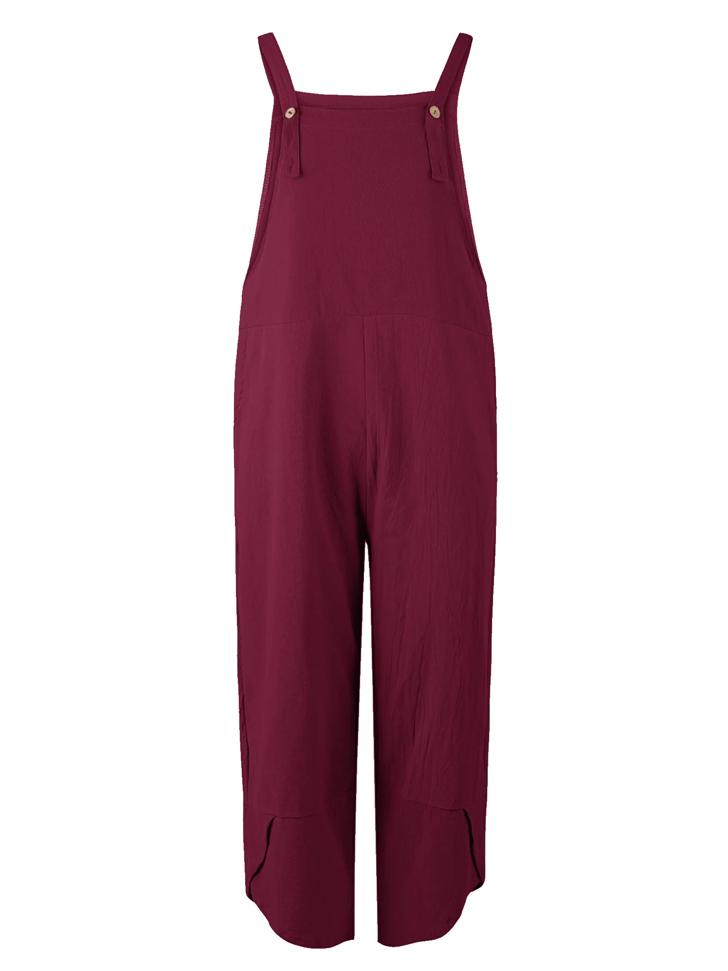 

Садовый комбинезон Свободный комбинезон Женский комбинезон с карманами Широкие брюки без рукавов Комбинезоны больших размеров