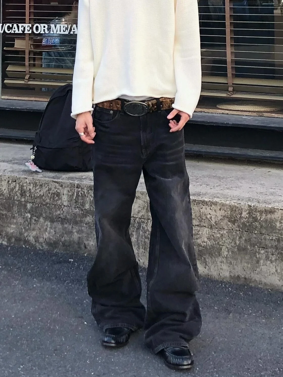 

Мужские джинсы Cleanfit Retro Black Slim Fit Vibe, прямые леггинсы, устойчивые к деформации, китайского производства, повседневная одежда, на все сезоны