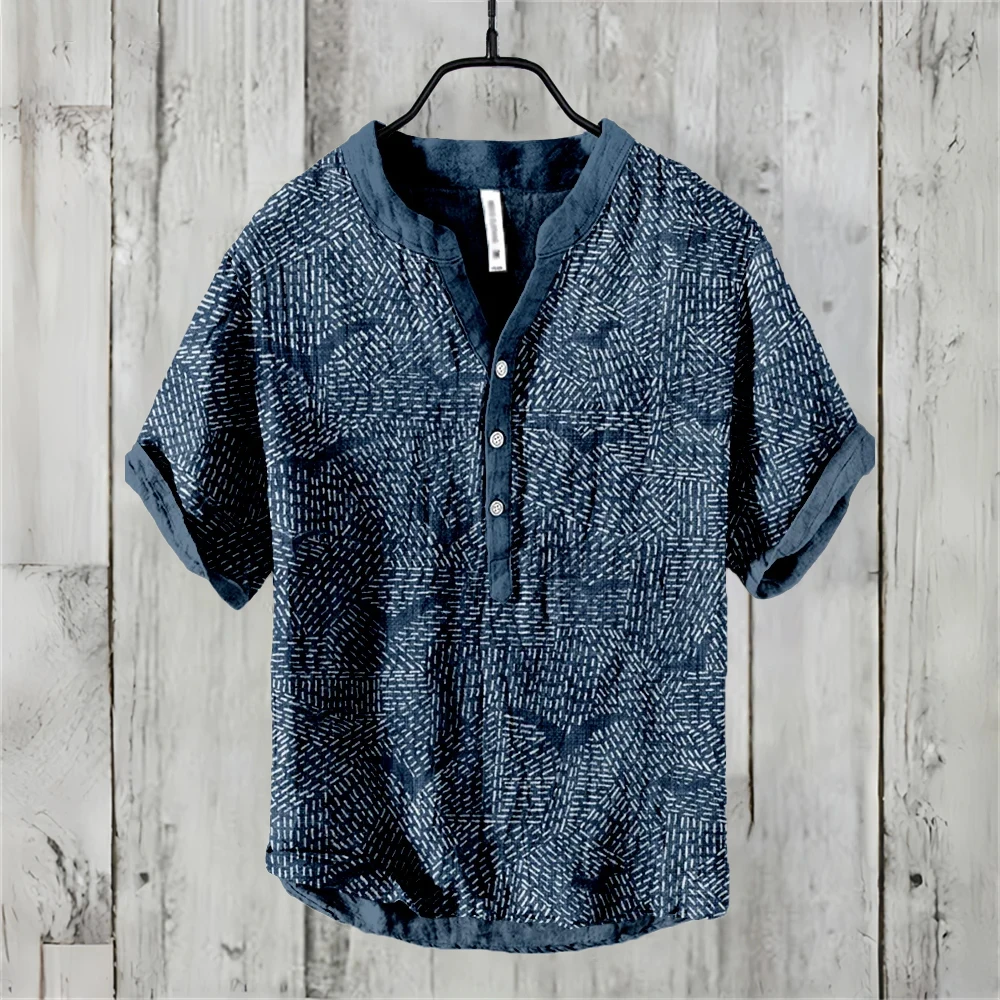 Erkek Kısa Kollu POLO Gömlek K - Summer Clothing Men Linen incelemesi ve fiyatı