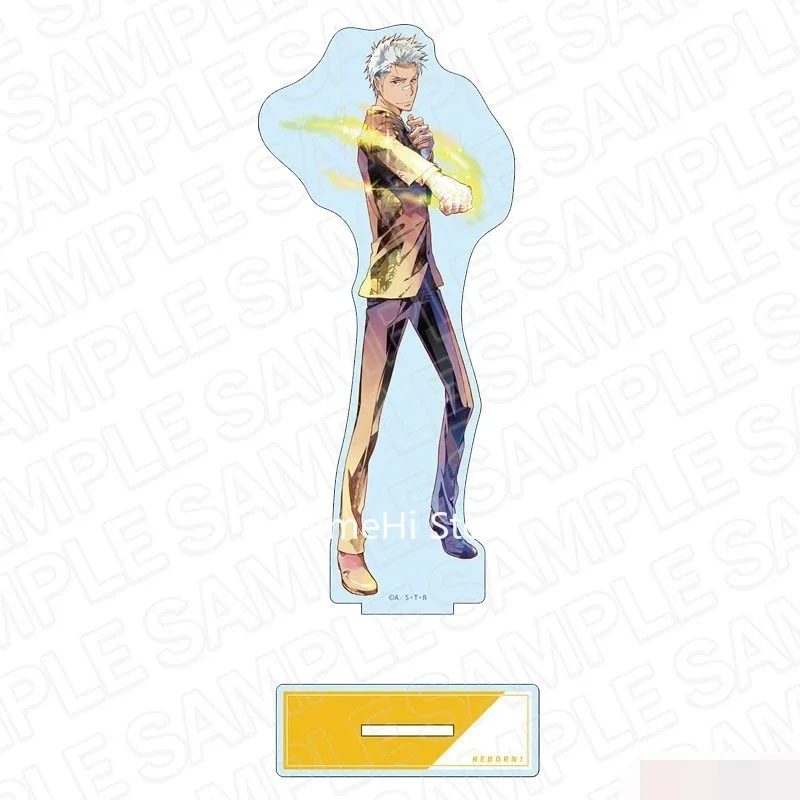 Figura de acción de Anime muñeca Ryouhei Byakuran Shouichi Sawada Tsunayoshi soporte acrílico modelo placa Cosplay juguete para regalo