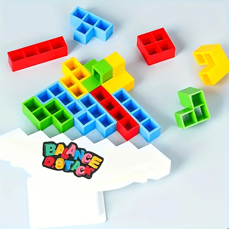 Balance tower game, stacking fun tabletop toys | Family games, balance stacking toys for children and girls