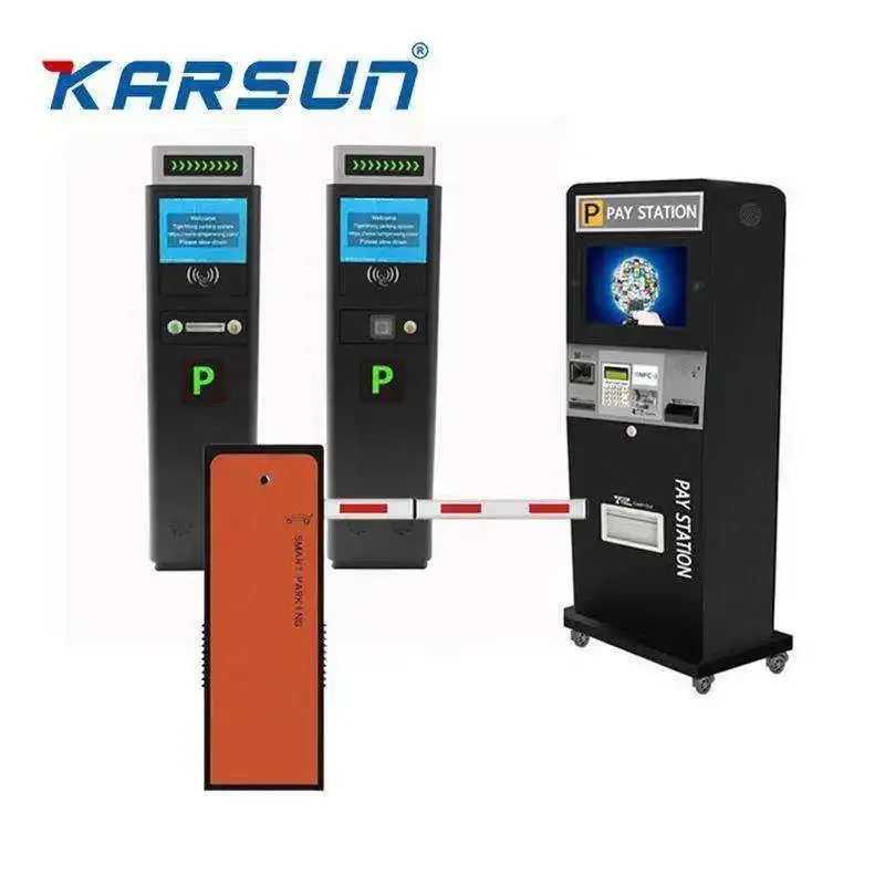 KARSUN - Parking Management System Entry Station Barcode Ticket Rfid Dispenser Parking System