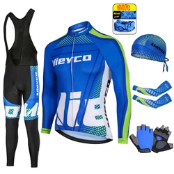 Pro Team Cycling Clothing Kit for Men, Racing Road Bike Clothes, MTB Uniform, Complete Bicycle Outfit, Skinsuit, 2025