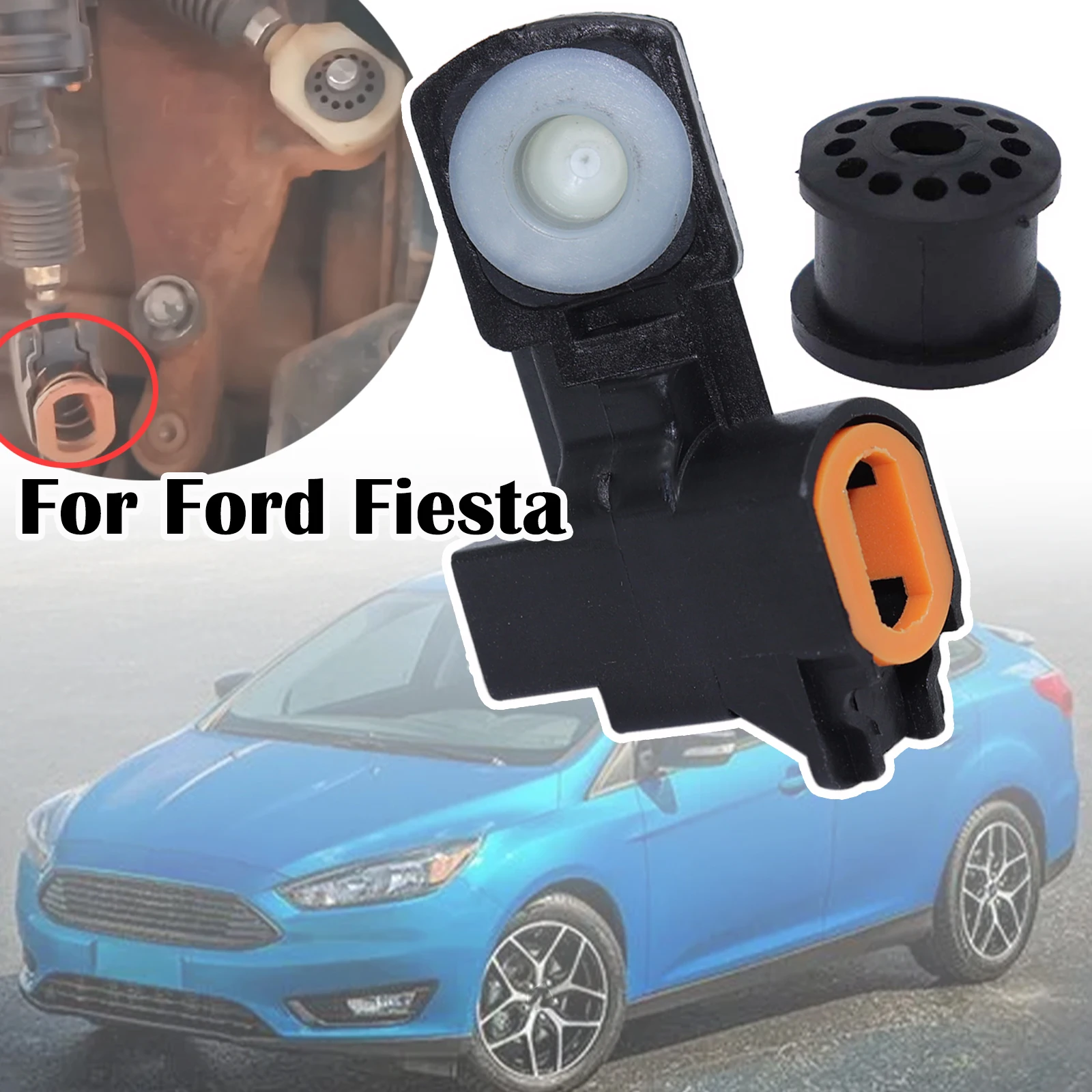 

For Ford Fiesta Gearbox Shift Lever Cable End Rod Linkage Connector Adapter Selector Buckle Car Replacement Parts 9635387380