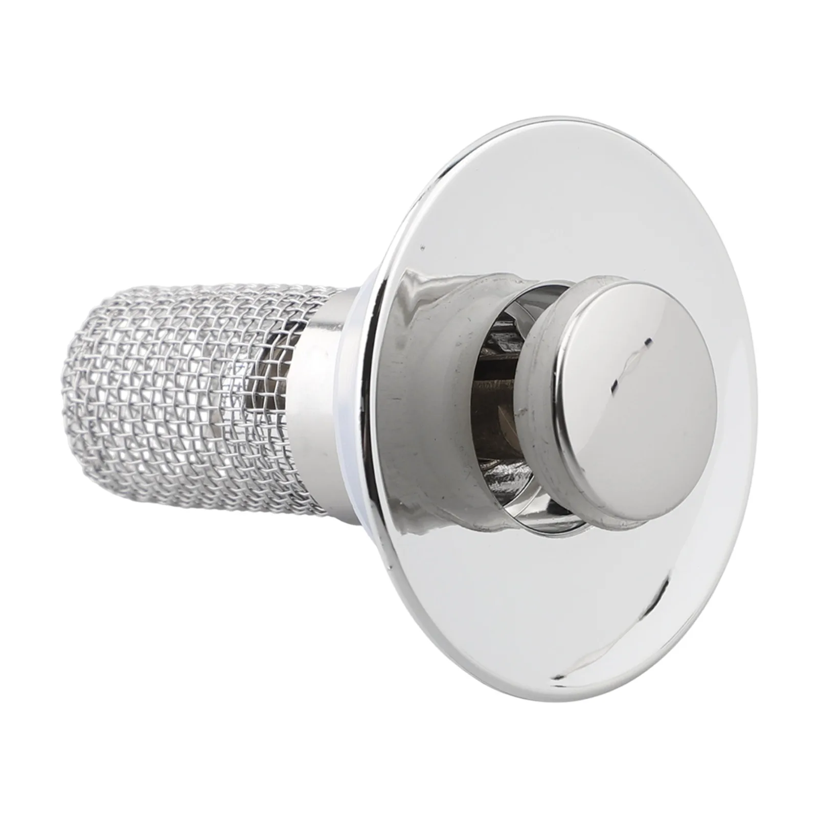 This Functional Stainless Steel Sink Stopper Provides a Seamless Fit and Reliable Performance Across Various Settings