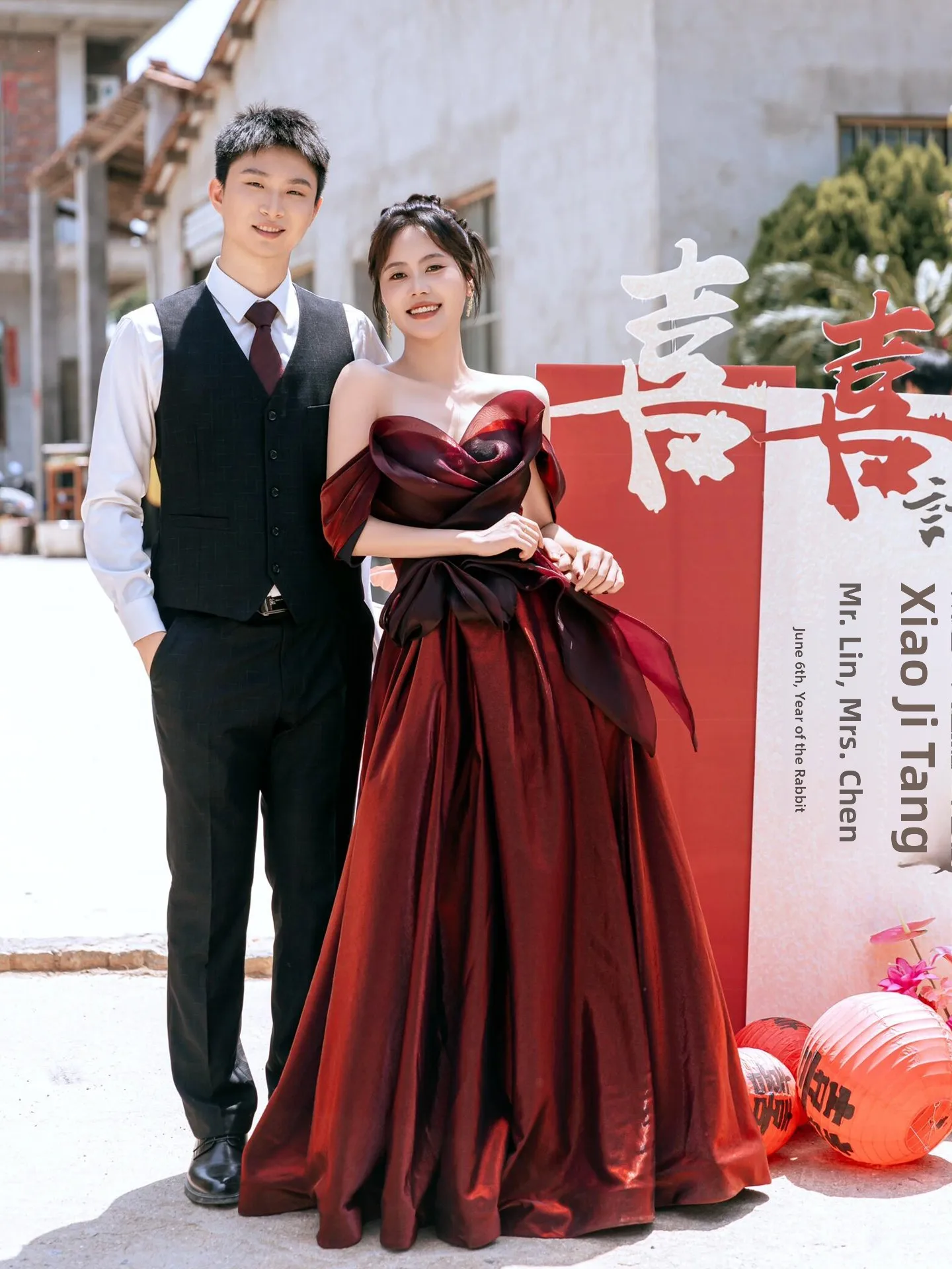 

Вечерние платья для подружек невесты цвета красного вина 2026: Новые элитные свадебные платья в корейском стиле, расшитые бисером, с юбкой А-силуэта, длинные вечерние наряды