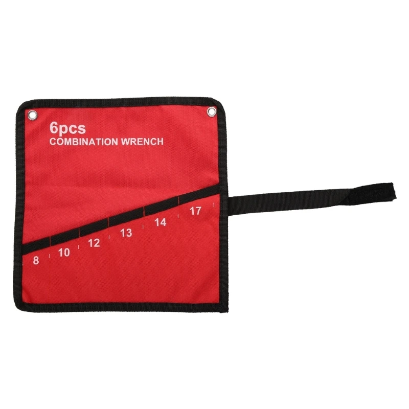 Tool Roll Wrench Organizer Tool Roll Organizer Tool Pouch สำหรับช่างไม้ Dropship