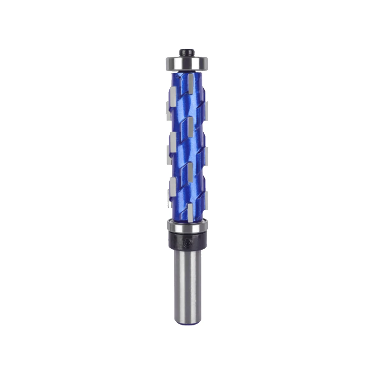 

12.7mm - Milling Cutter End Solid Spiral Double Bear Router Bit for Woodworking Drilling 12.7X19X65MM