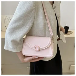 A Solid Color Western Style Shoulder Bag Popular Explosions Crossbody Shoulder Bag Diagonal Across Small Square Shoulder Bag