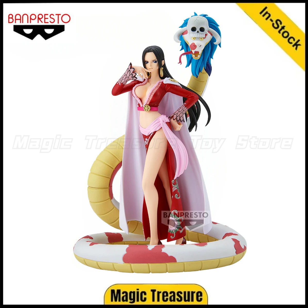 

【In stock】Original BANPRESTO DXF THE GRANDLINE SERIES ONE PIECE Boa Hancock Figures Animation Ornaments Collection Gifts Dolls