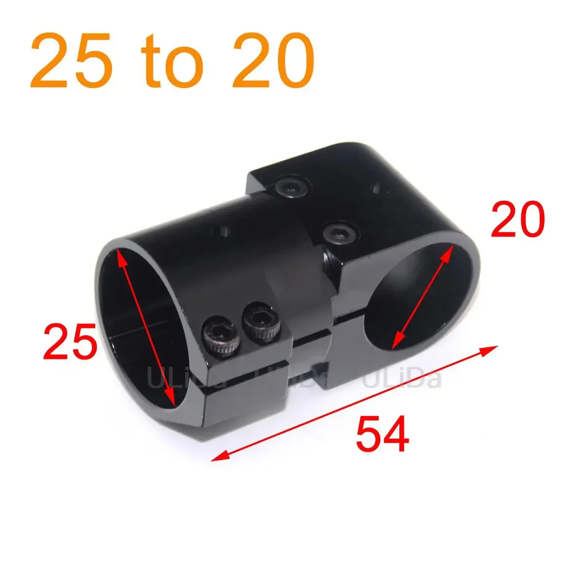 1 st Aluminium 16 20 25 30 40mm Tee Joint Serie Statief Tee Drieweg Carbon Buis Vaste Zetel Connector voor RC Quadcopter UAV Drone