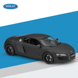 Welly 1:24 modello in lega Audi R8-giocattolo ideale per bambini e regalo da collezione