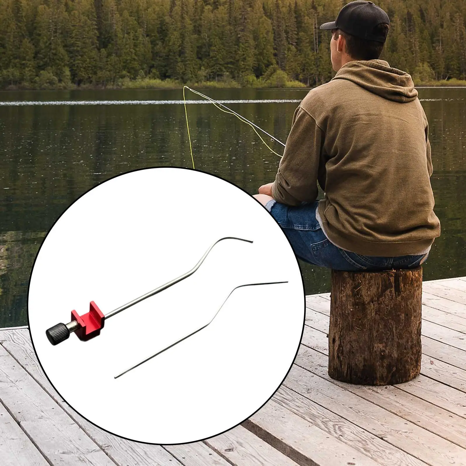 الصيد هوك أداة إزالة الصواميل السريعة فصل سريع الأسماك Disgorger الفولاذ المقاوم للصدأ ملحق سريع لخطاف بحيرة سمك السلمون المرقط الصغير #5