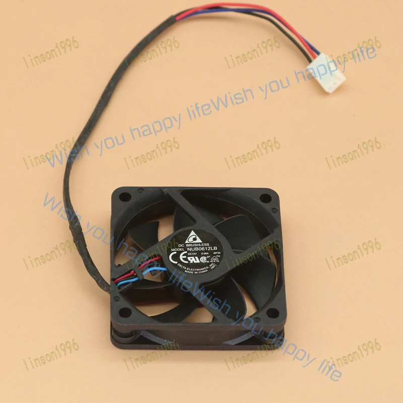 L... 1pcs New   for NUB0612LB 6015 12V 0.08A 3pin Fan Free Ship #A6-26