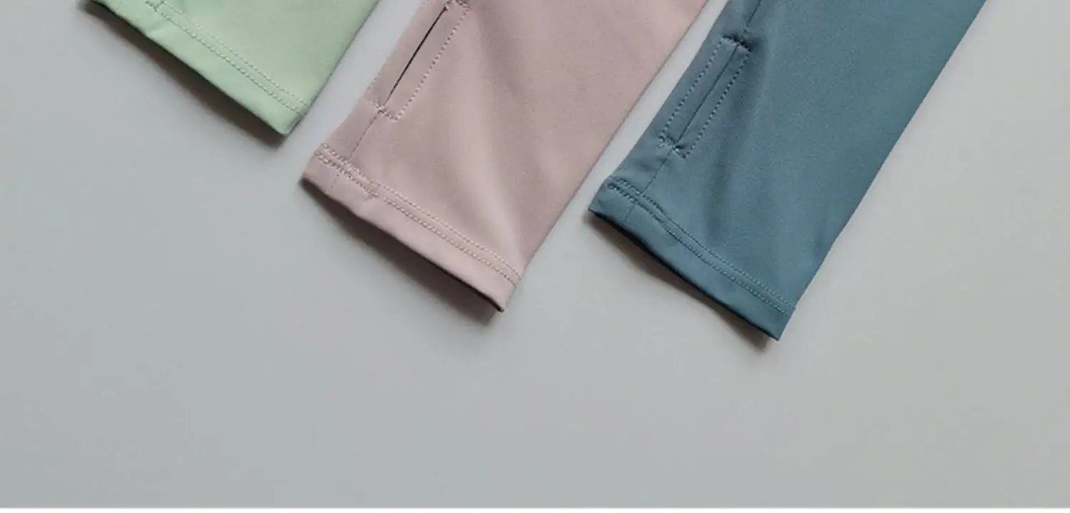 Damen V-Ausschnitt Eng Anliegendes Sexy Yoga-Oberteil Schnelltrocknend Schlankmachendes Fitness-Lauf-T-Shirt Lässiges Sport-Langarm-Mode-Top – Detail 12