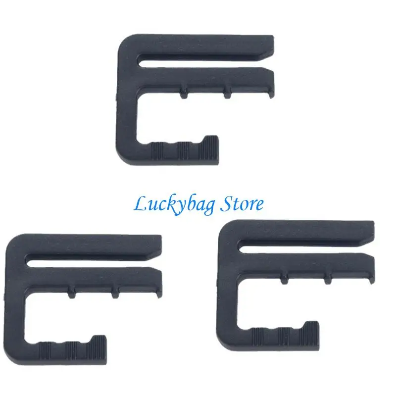 

X7XE 3Pcs Waistband Tightening Clip Waist Adjuster For Loose Pants Jeans Waist Decors