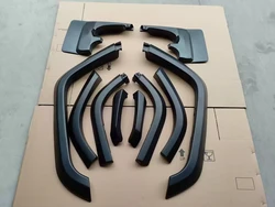 Car Wheel eyebrow side trim fender mudguard for Toyota LAND CRUISER lc76 accessories accesorios para auto