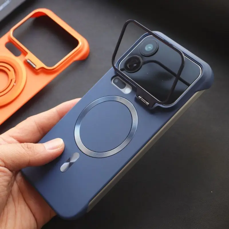 

For Xiaomi17 Pro Max Case Lens Bracket Frameless 15pro Ultra-thin Transparent Anti-fall Cover For Xiaomi 17 Pro Max Funda