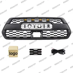 Front Grille Matte Black Grill Fit For TOYOTA TACOMA 2016-2023(Only fit for North American version)