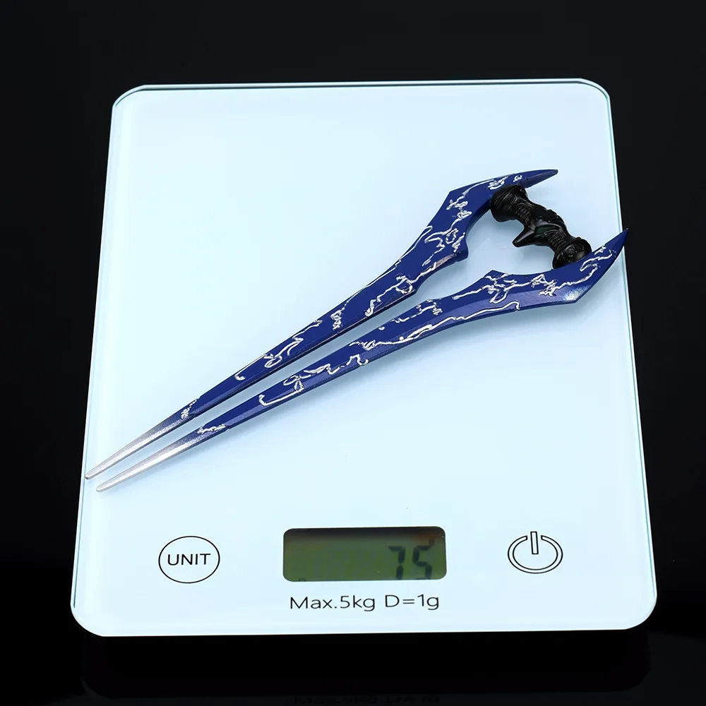 Gioco di fantascienza Arma 18 centimetri Spada energetica Plasma Melee Arma Gioco Periferico Arma in metallo Modello Samurai Spada Regalo Giocattoli Ragazzo