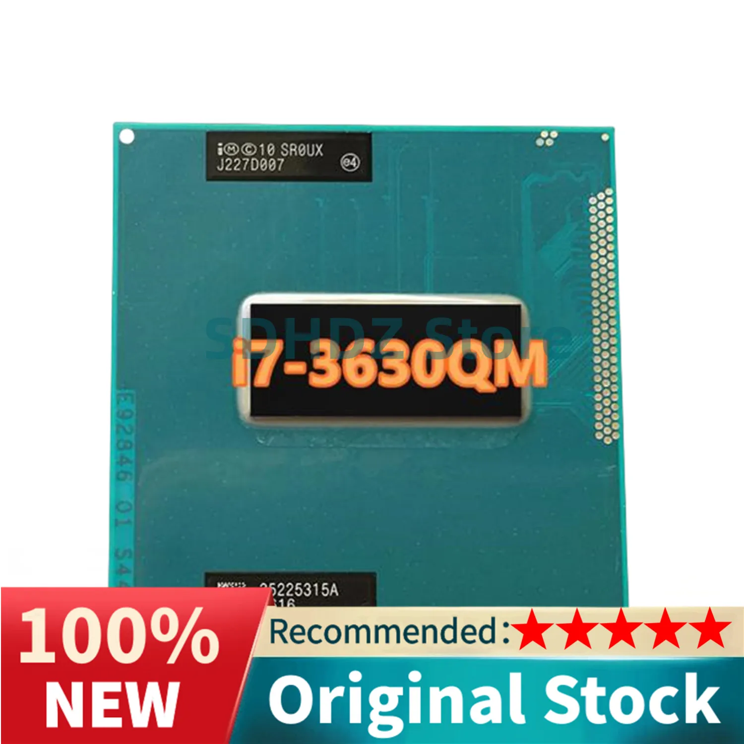 WYSIWYG i7-3630QM SR0UX i7 3630QM 2.4GHz Quad-Core Eight-Thread CPU Processor 6M 45W Socket G2 / rPGA988B