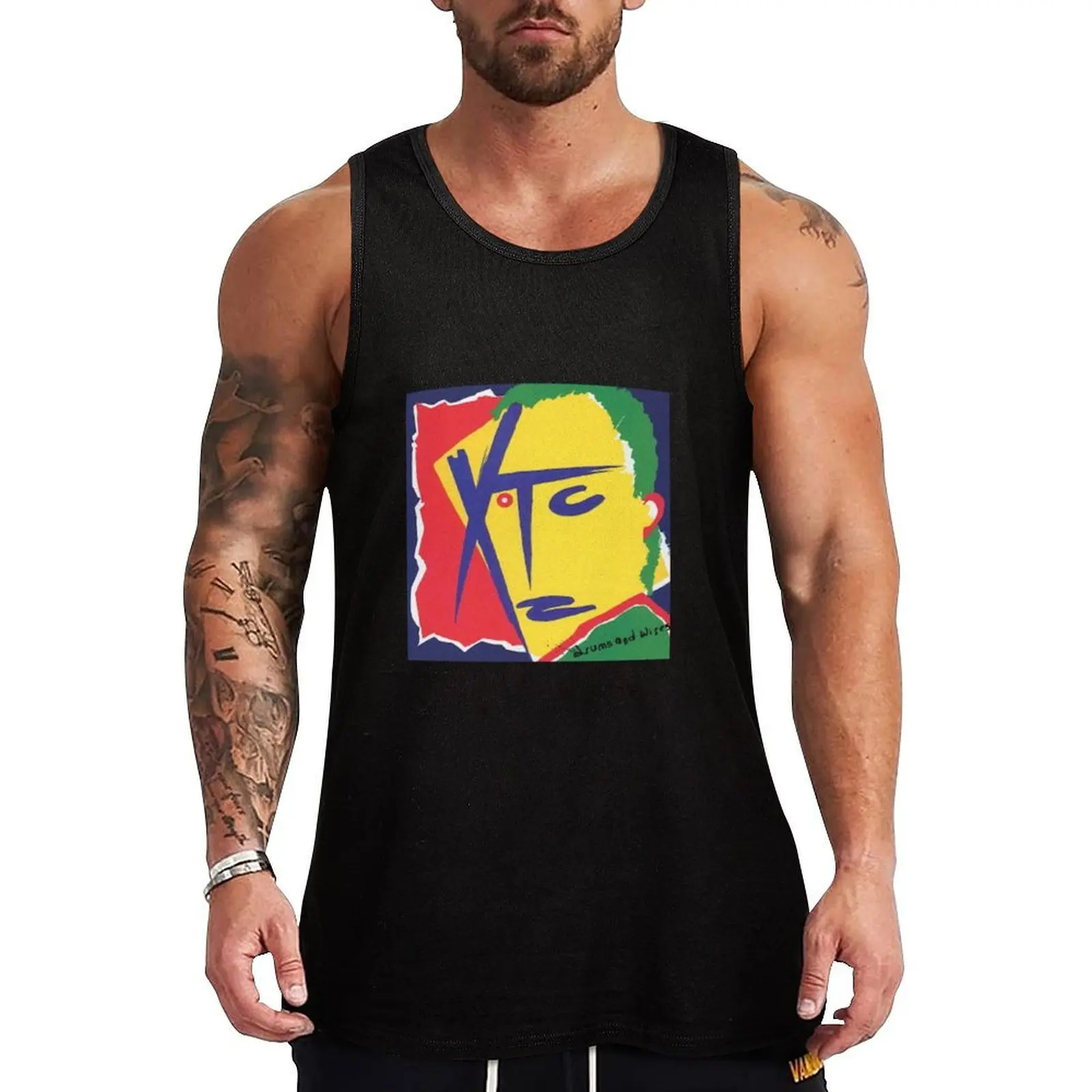 XTC Tank Top Sleeveless Sports Tank Top Gym Training Moisture Wicking
