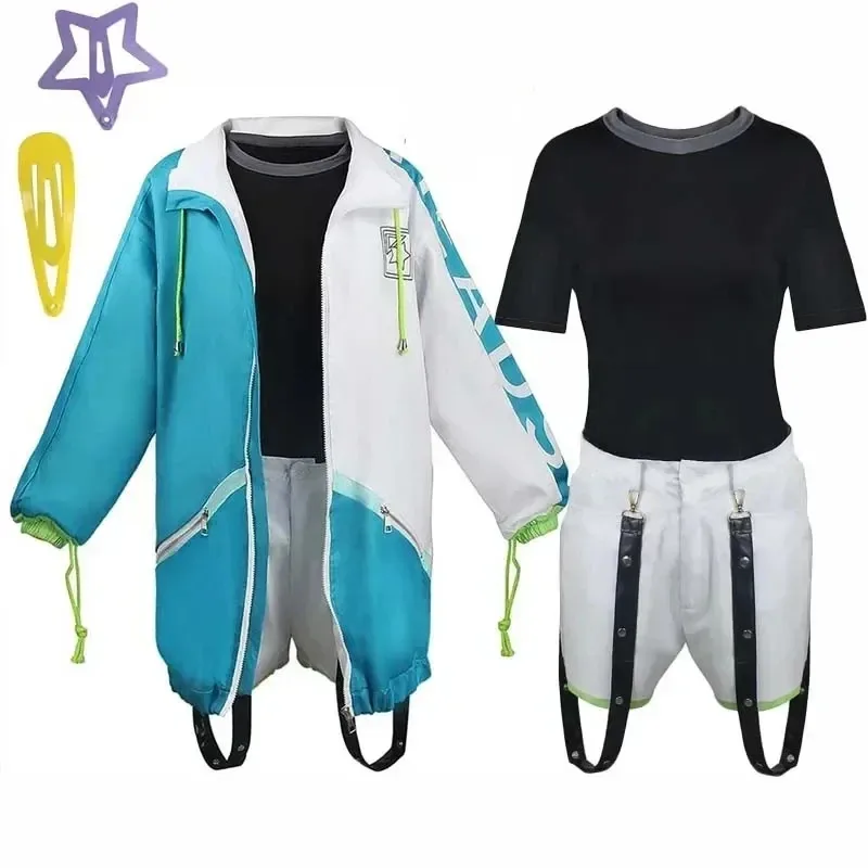 

silisili AShiraishi An Outifit Project Sekai Cosplay Costume Shiraishi Uniform Jacket for Anime Comic Con 2025 ☆ New