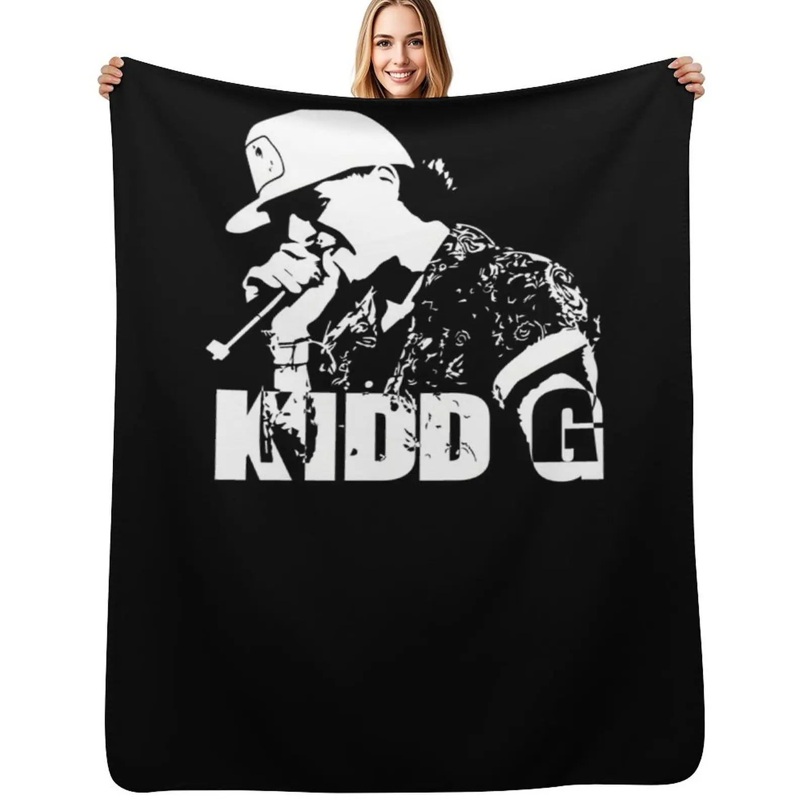 Kidd G Singer art Throw Blanket Kid'S Blankets Sofas Of Decoration Polar Summer Decorative Beds Personalized Gift Blankets
