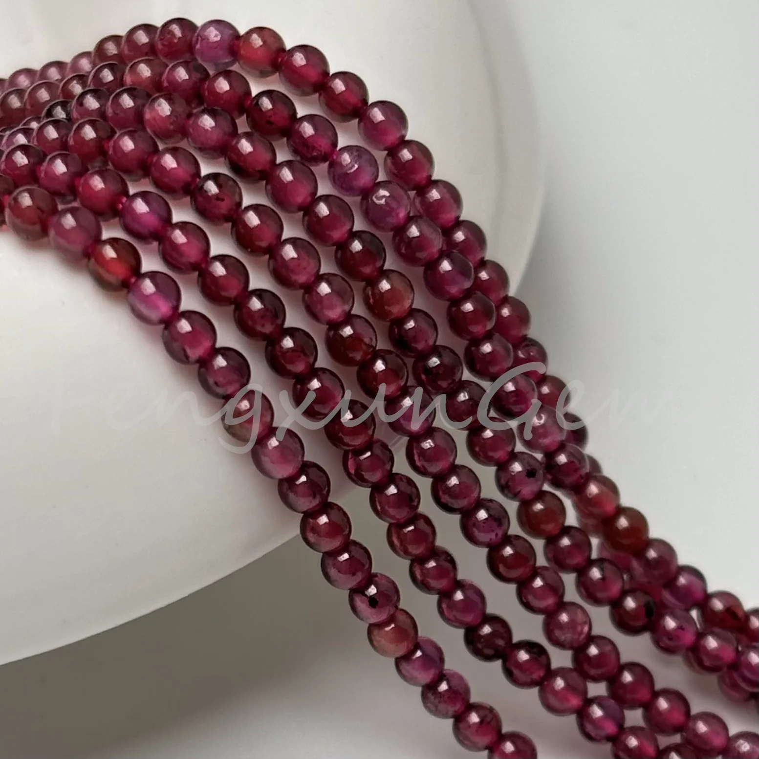 

Top Quality 2~2.2mm Natural Stone Red Garnet Beads Loose Round Spacer Beads for Jewelry Making DIY Necklace Bracelet Accessories