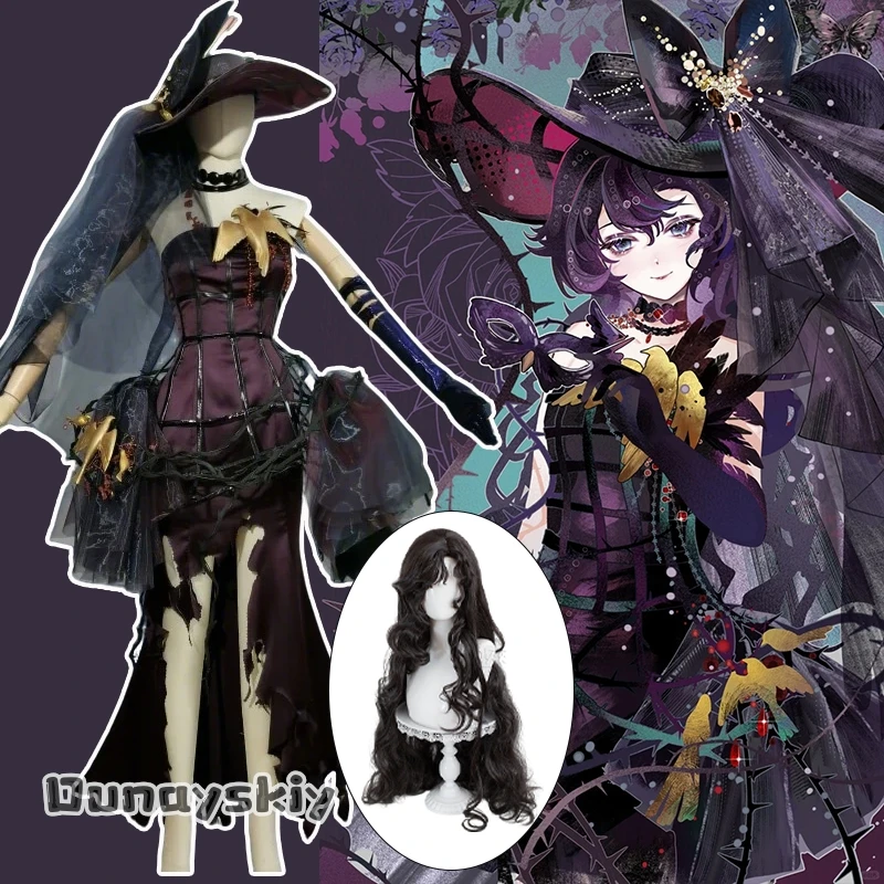 

Reverse:1999 Isolde Cosplay Costume Gothic Lolita Dress Y2k Aesthetics Lace Women's Dresses Anime Isolde Role-play Wig Shoe Suit