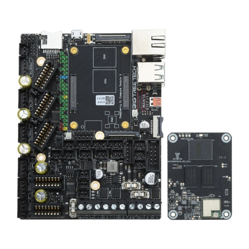 

Quiet & Efficient 3D Printing Control Board E3EZ + CB1-V2.2 Runs Klipper