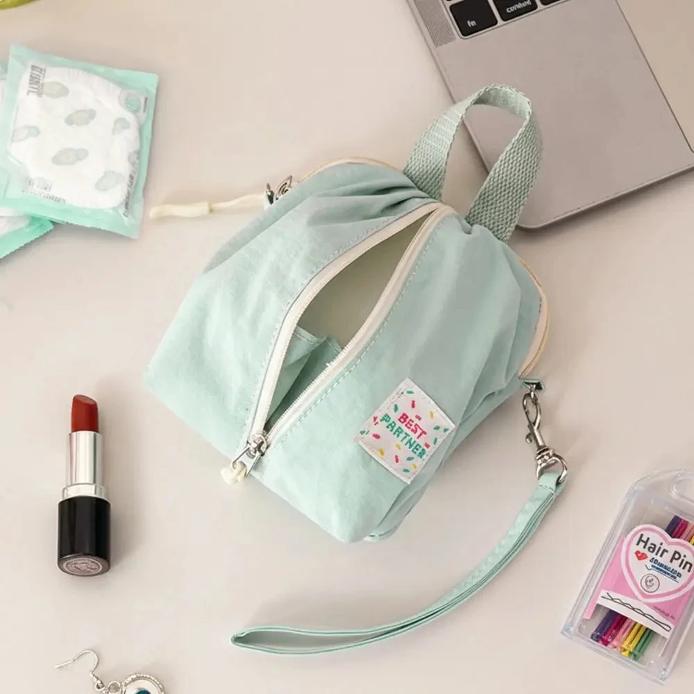 Tragbare Kleine Damenbinden-Aufbewahrungstasche Macaron Reise-Toilettenartikel Kosmetiktasche Make-up Organizer Vielseitig Einsetzbar – Detail 13