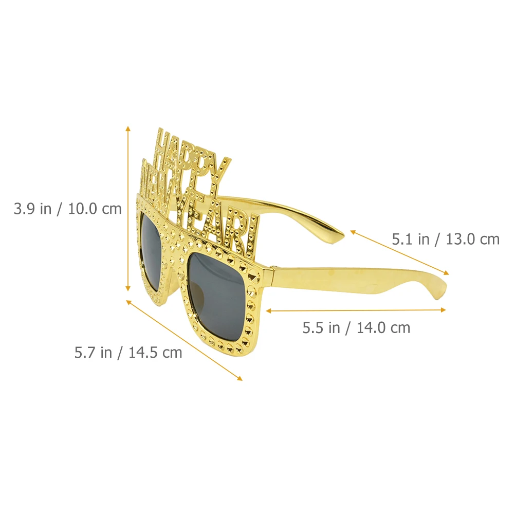 

New Years Eve Party Eyeglasses Festival Funny Photo Props Supplies Happy Yearparty