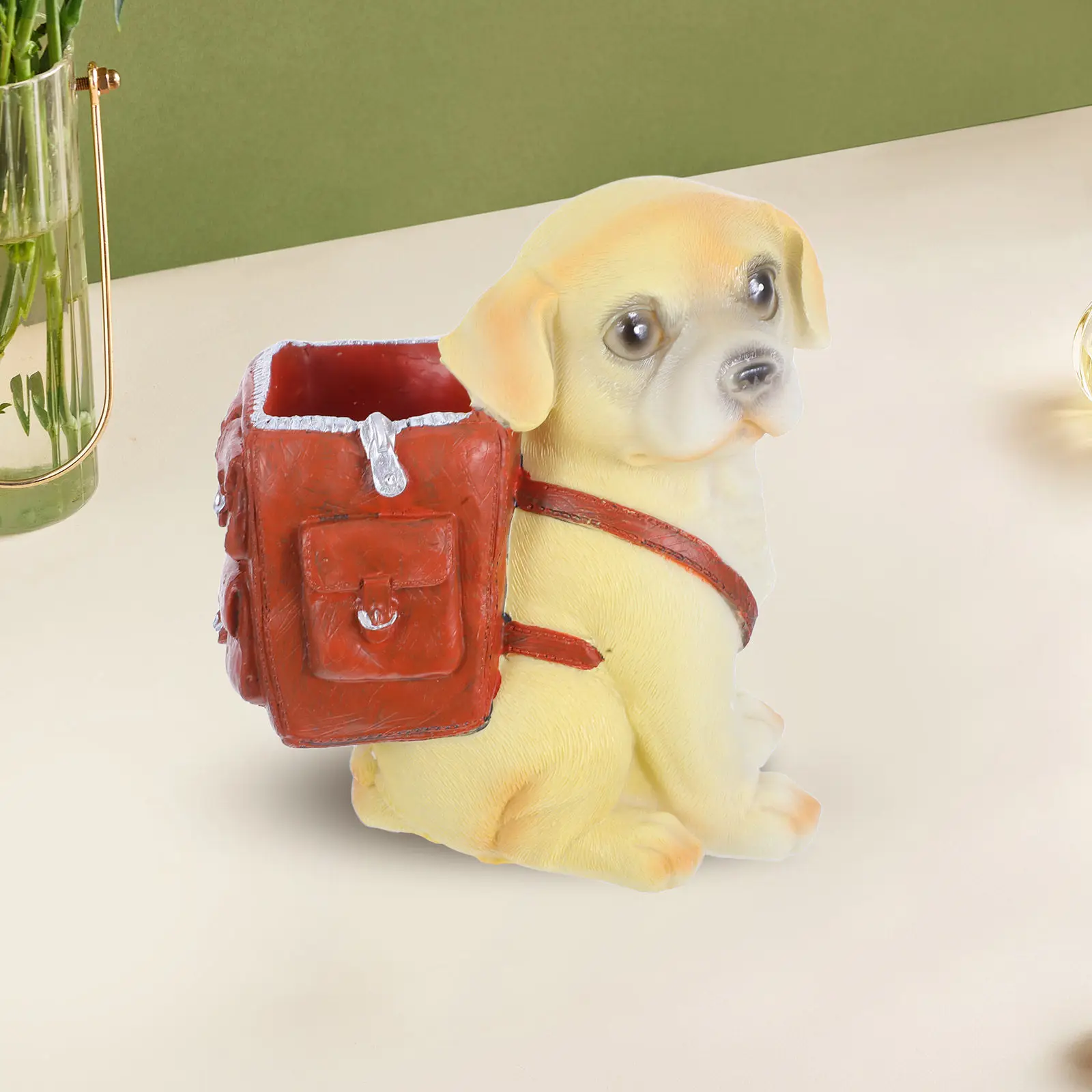 cute-dog-pen-holder-resin-animal-pencil-cup-desktop-organizer-unique-puppy-desk-accessory-for-home-office-decor