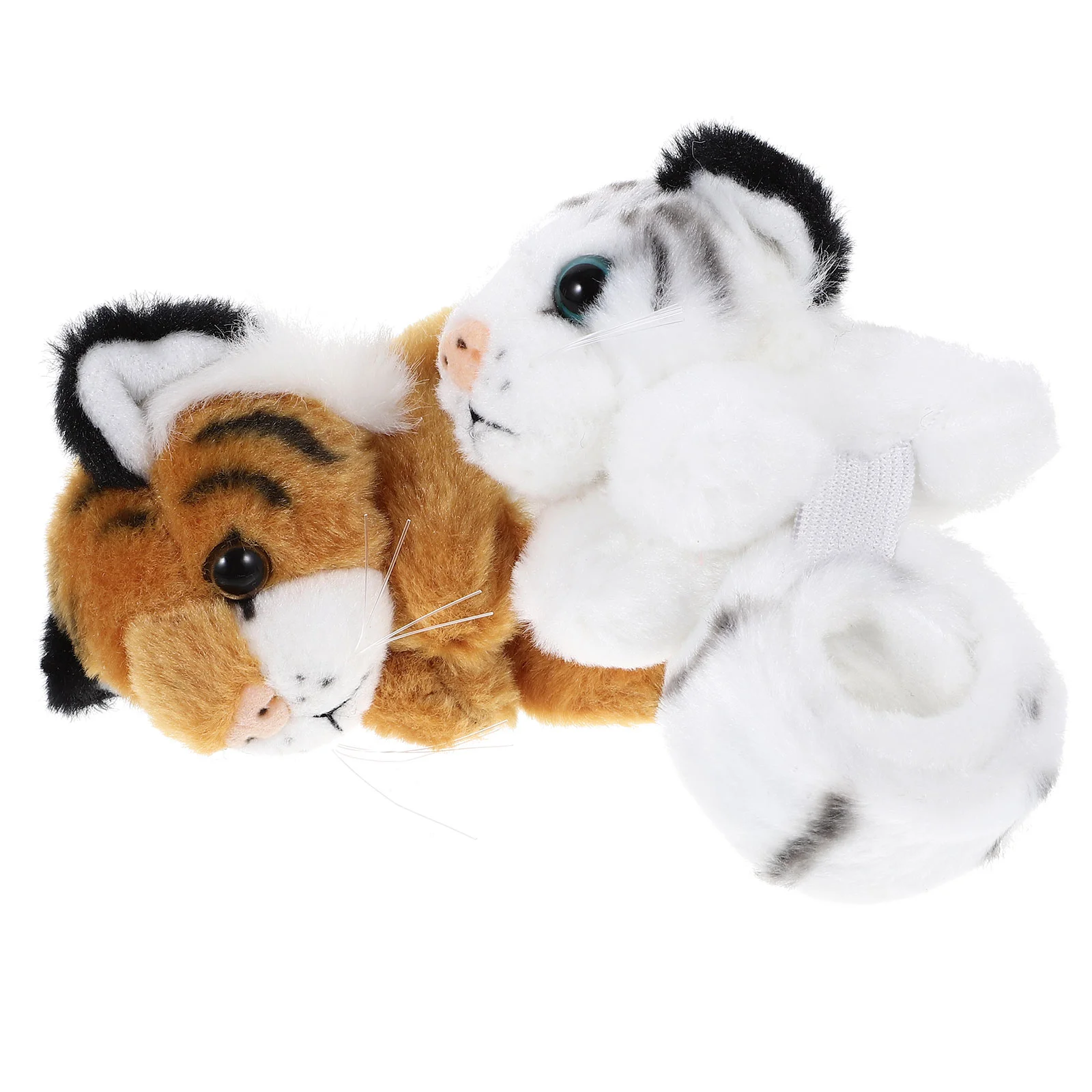 2 Pcs Funny Kids Slap Bracelets Animal Stuffed Animals Interesting Panda Pp Cotton