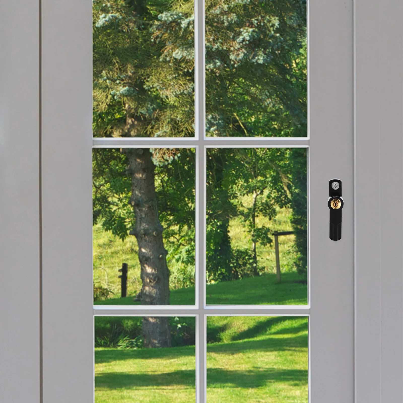 

1 Set T Shape Door Crescent Design Easy Install For Sliding Windows Doors Window Latch Replacement Kit Sash Lock Metal Window