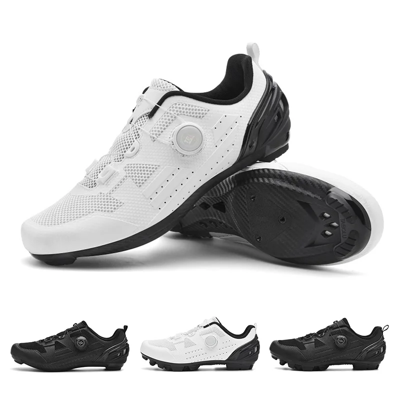 

MTB Cycling Shoes Dirt Bike Sneakers Cleat Racing Mountain Biking Footwear SPD Racing City Road Bike Shoes Unisex Bicycle Shoes
