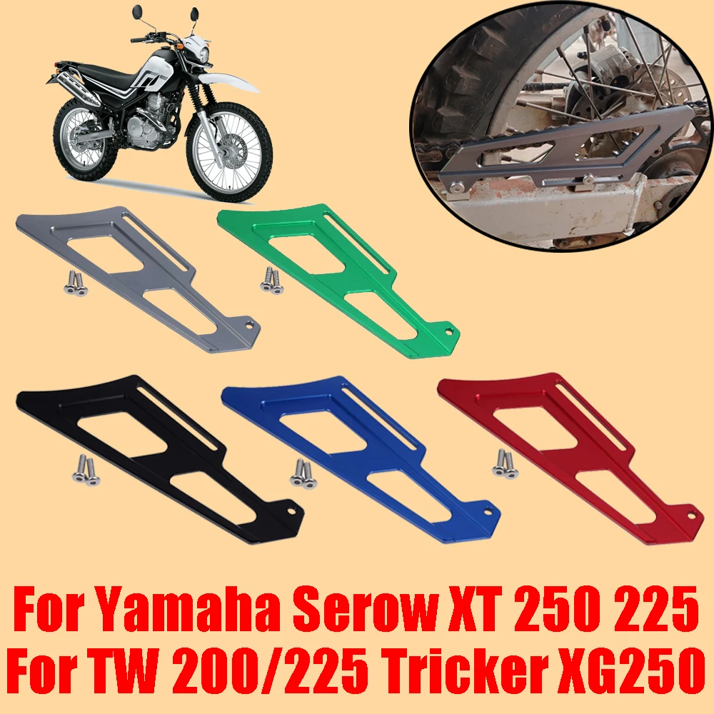 Protetor de Corrente Traseira para Motocicletas Yamaha Serow XT 250 225 XT250 XT225 TW200 TW225 Tricker 250 XG250