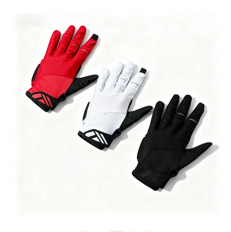 

Fisd Long Finger Cycling Gloves Outdoor Sports Specialized Wear-Resistant Breathable Comfortable Magic Tape Style