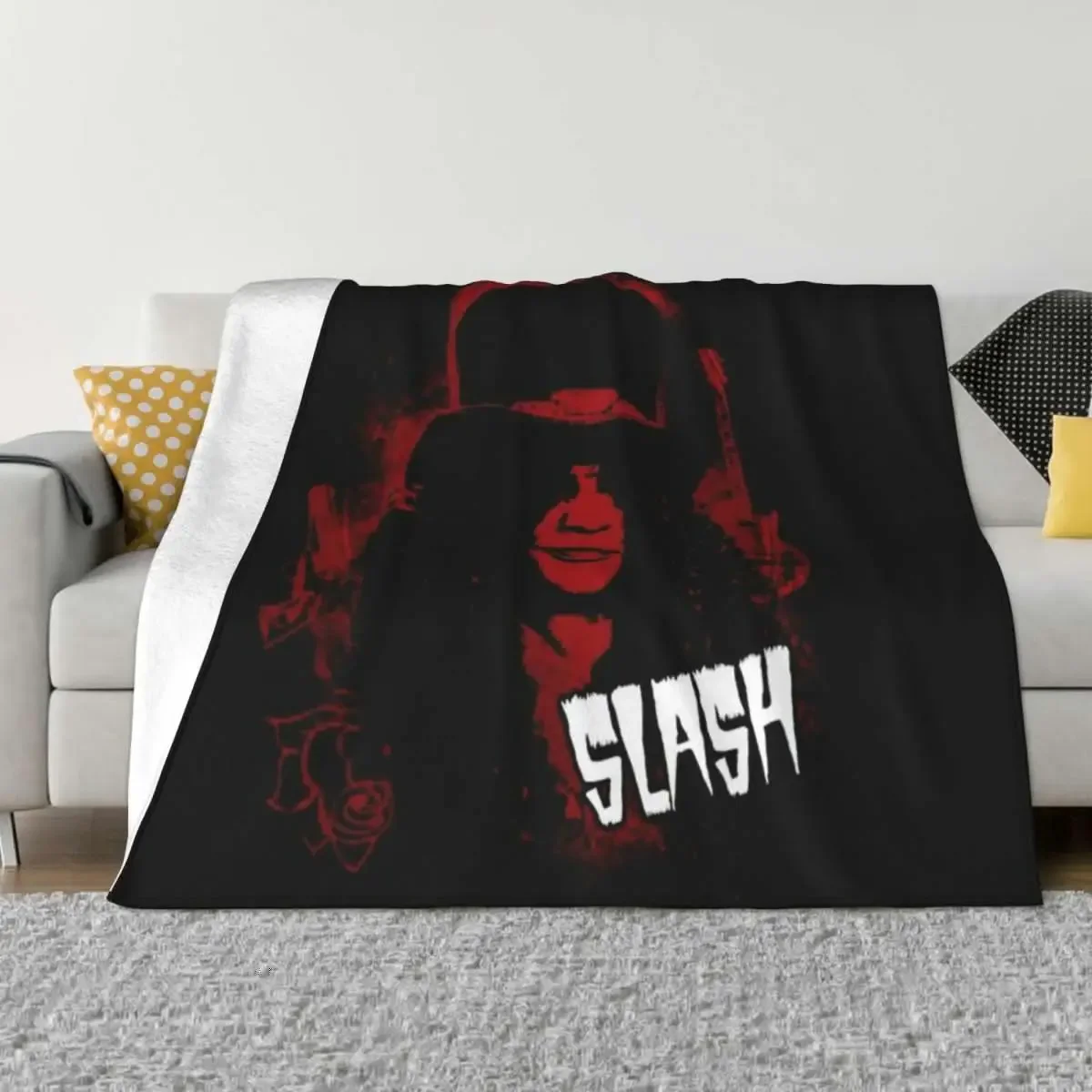 slash guns n roses Throw Blanket anime Decorative Beds Blankets