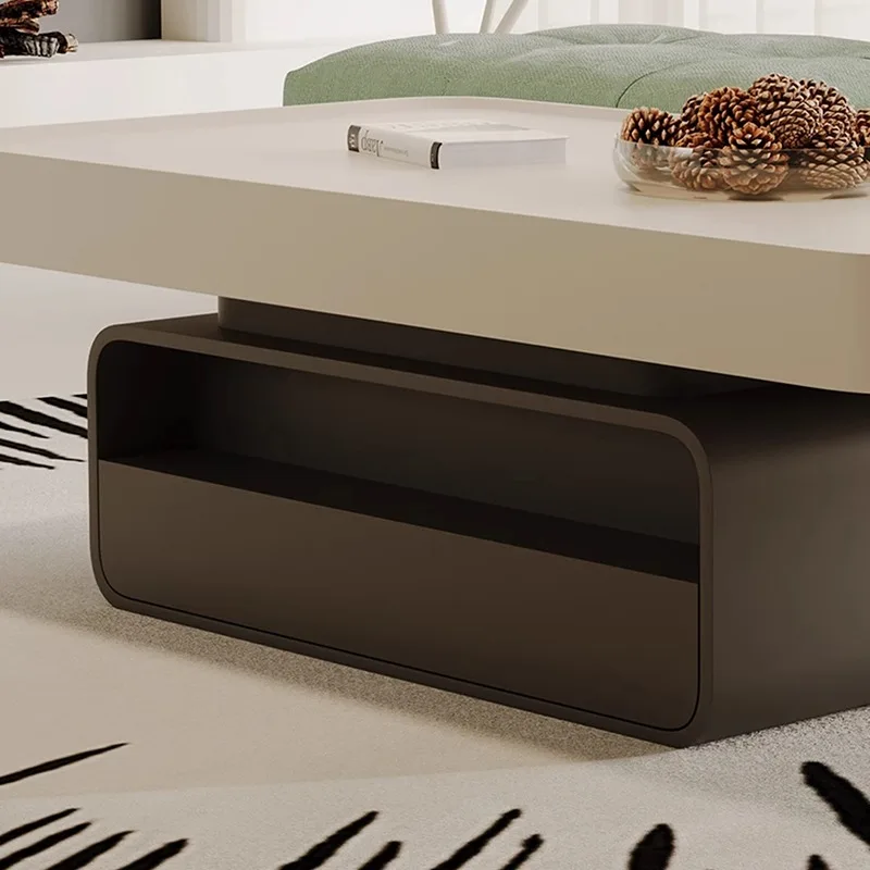 طاولة جانبية مستديرة فاخرة الشمال الحديثة تخزين طاولة القهوة خمر الكلاسيكية ريفي ميسا دي سنترو دي سالا أثاث غرفة المعيشة