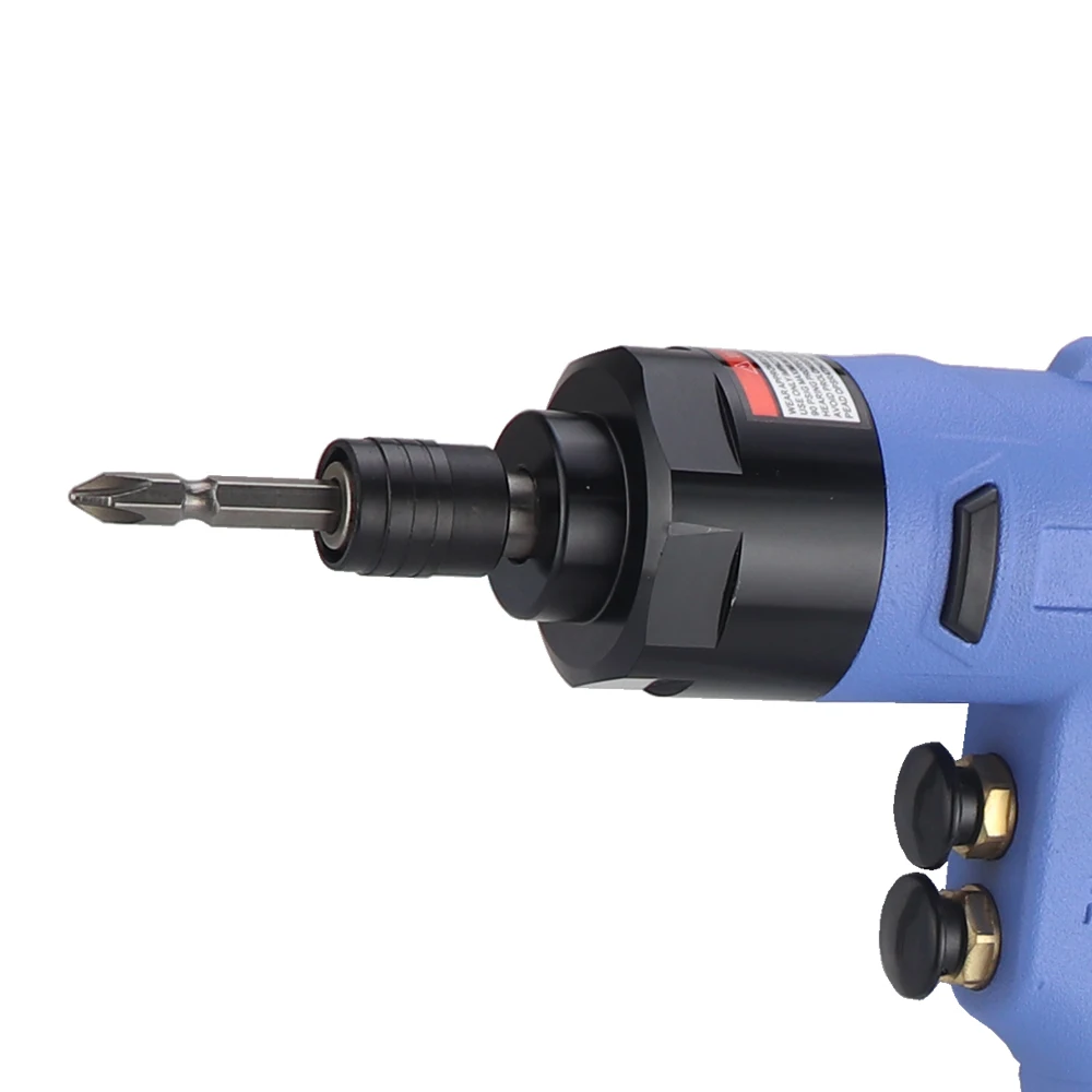 HIFESON 1/4 Right-Angle Pneumatic Screwdriver 90° Pneumatic Screwdrivers for Confined Spaces High Speed Air tools