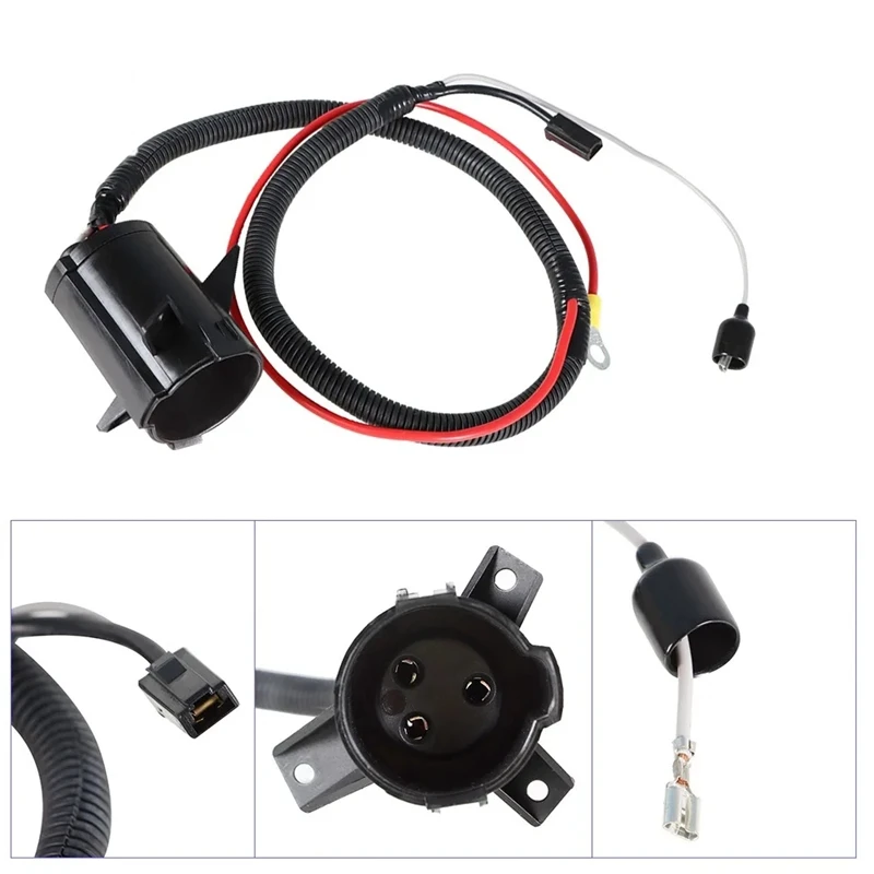 

Charger DC Receptacle 48V Charger DC Receptacle With Wires For Club Car Precedent Electric 2004-2019 Golf Car 102510201