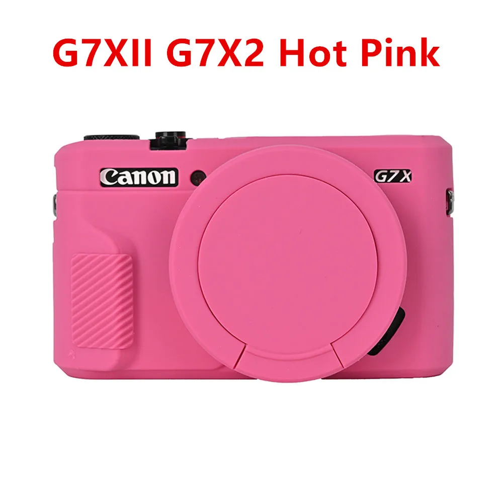 Soft Rubber Silicone Case for Canon PowerShot G7X Mark II III