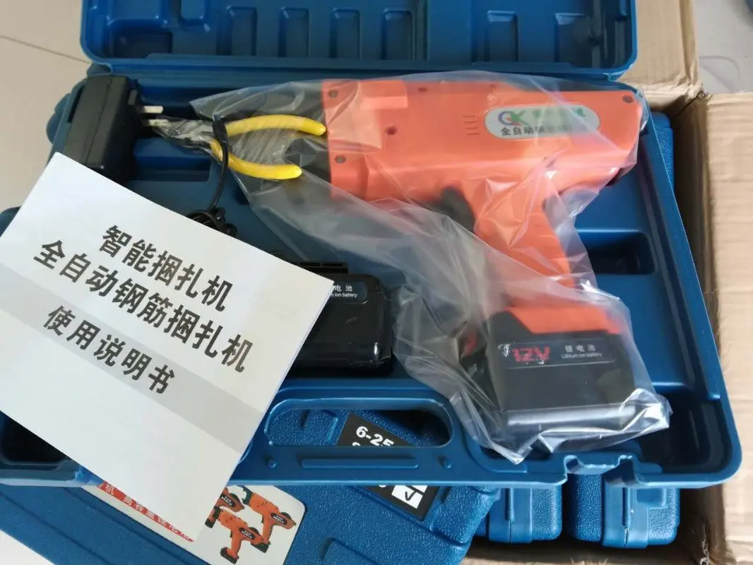 2025 휴대용 수동 철근 결속기 자동 스트래핑 기계