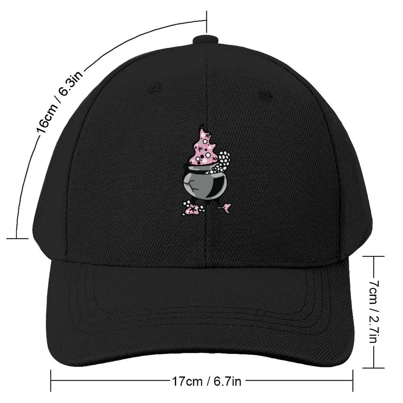 Cauldron of Demigirl Pride Baseball Cap foam party Hat Military Cap Man Women's Golf Wear Men's