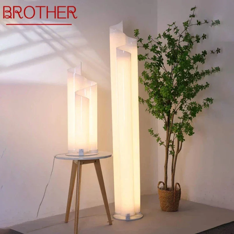 

BROTHER Nordic Floor Lamps Designer Luxury Creativity Living Rooms Bedrooms Hotels Villas Minimalist Artistic Lighting Fixtures