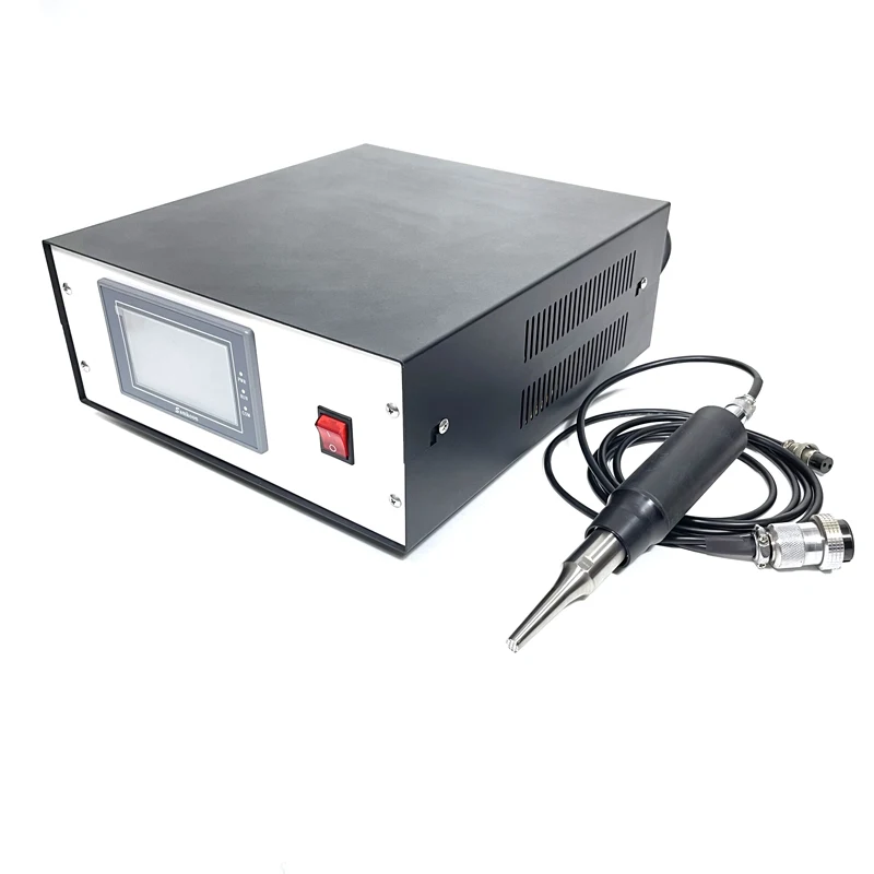 Tipo plástico ultrasónico del PE del PVC de los PP de la soldadura ultrasónica del punto de la soldadora ultrasónica del punto de la pistola