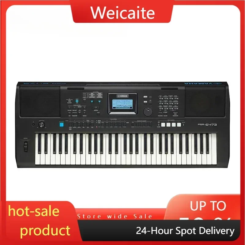 

New E473 Synthesizer 61-key Digital Piano Professional Performance Arrangement Electronic Organ Upright Educational Instrument