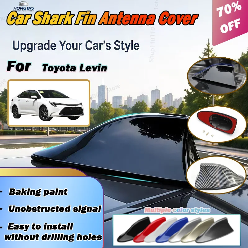 For Toyota Levin Car Roof Top Mount Shark Fin Aerial Antenna Toppers Auto Radio AM FM Antenna Signal Amplifier Aerial